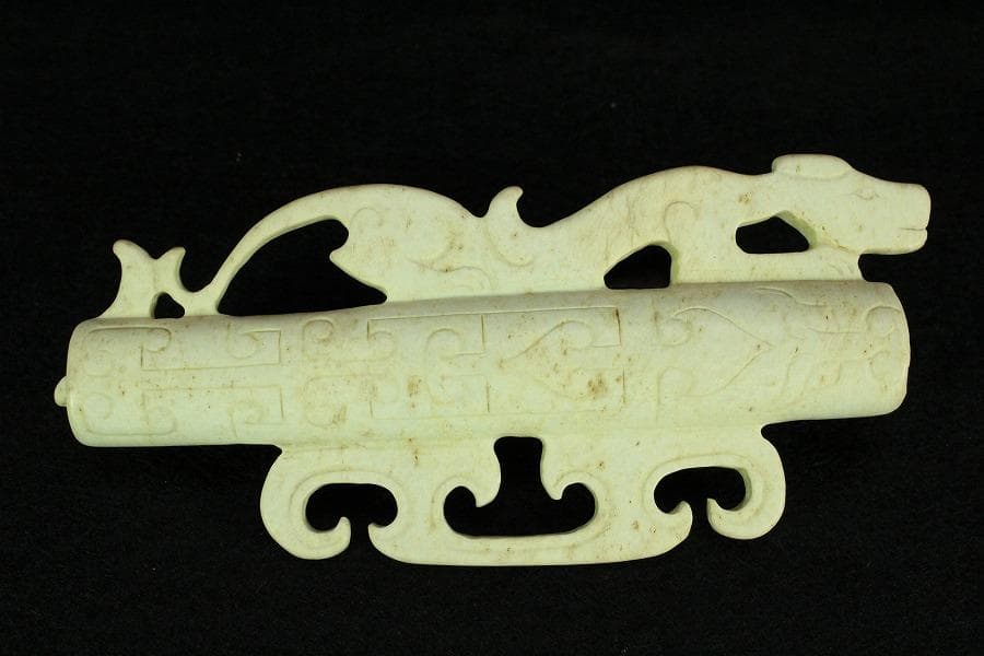 中国美術 古代 砡刻 装飾品 六件 まとめて コレクター蔵品(K-YC518)