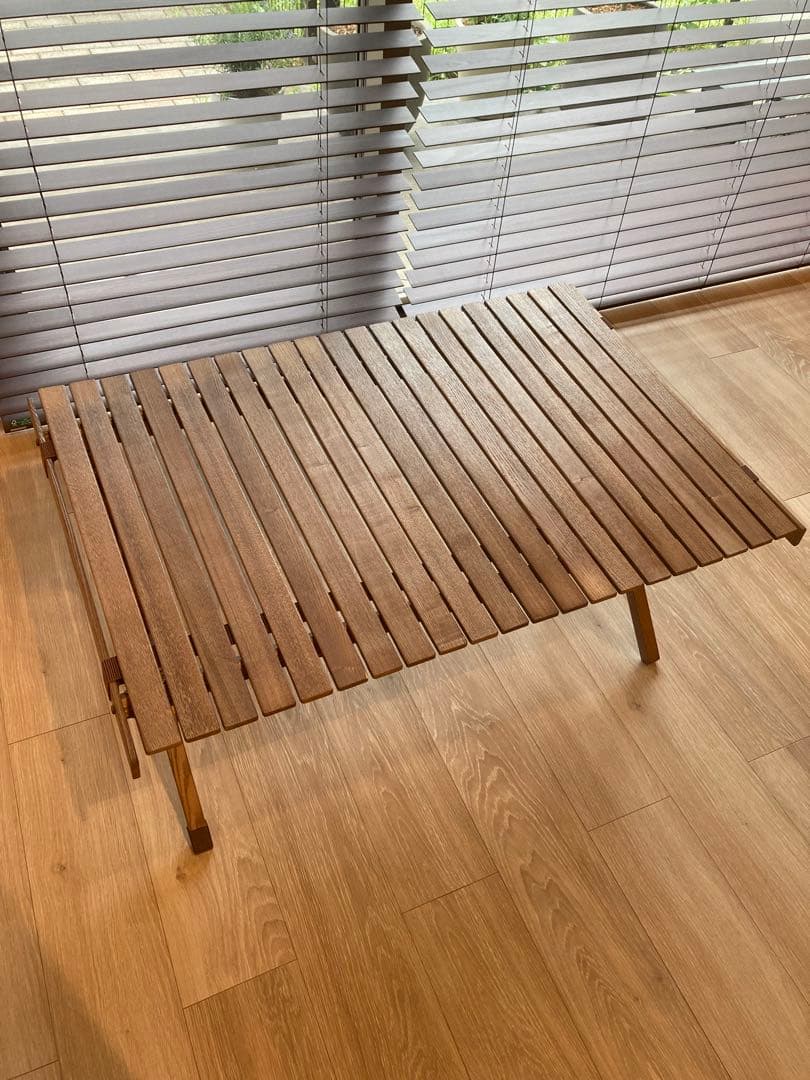 ハイランダー　ロールトップテーブル　ライト