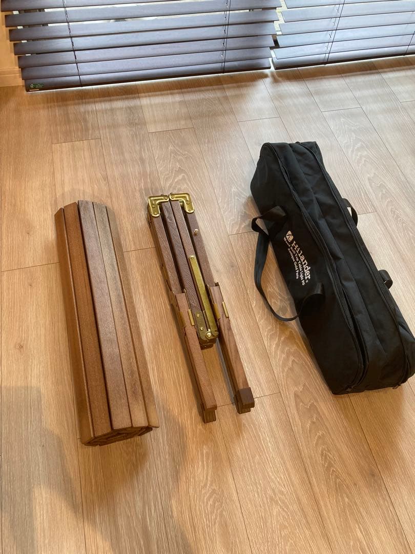 ハイランダー　ロールトップテーブル　ライト