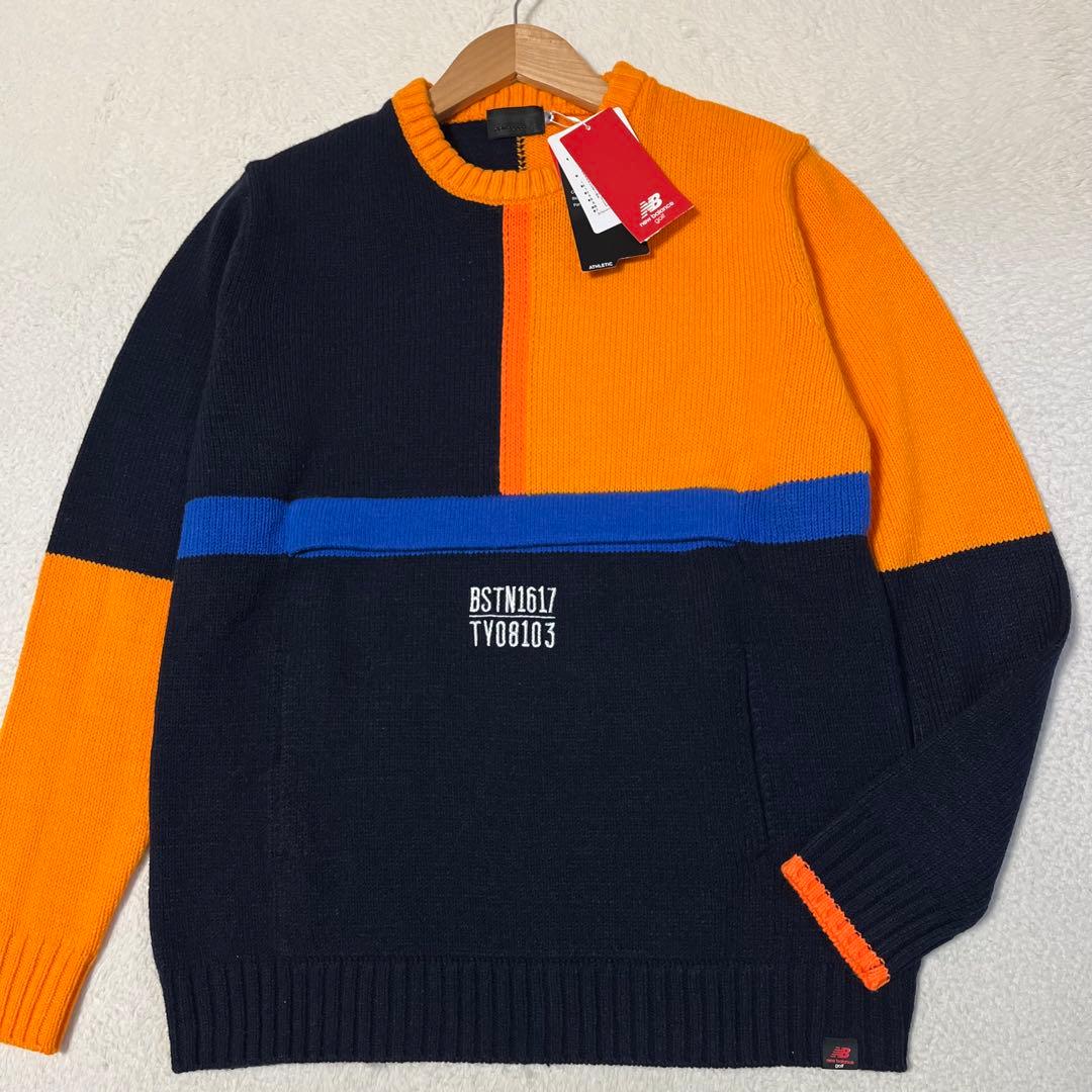 newbalance golfクルーネックセーター　★新品タグ付き