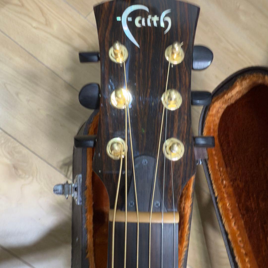 ふふエレアコ　Faith FV オール単板　純正ハードケース付 生産終了品