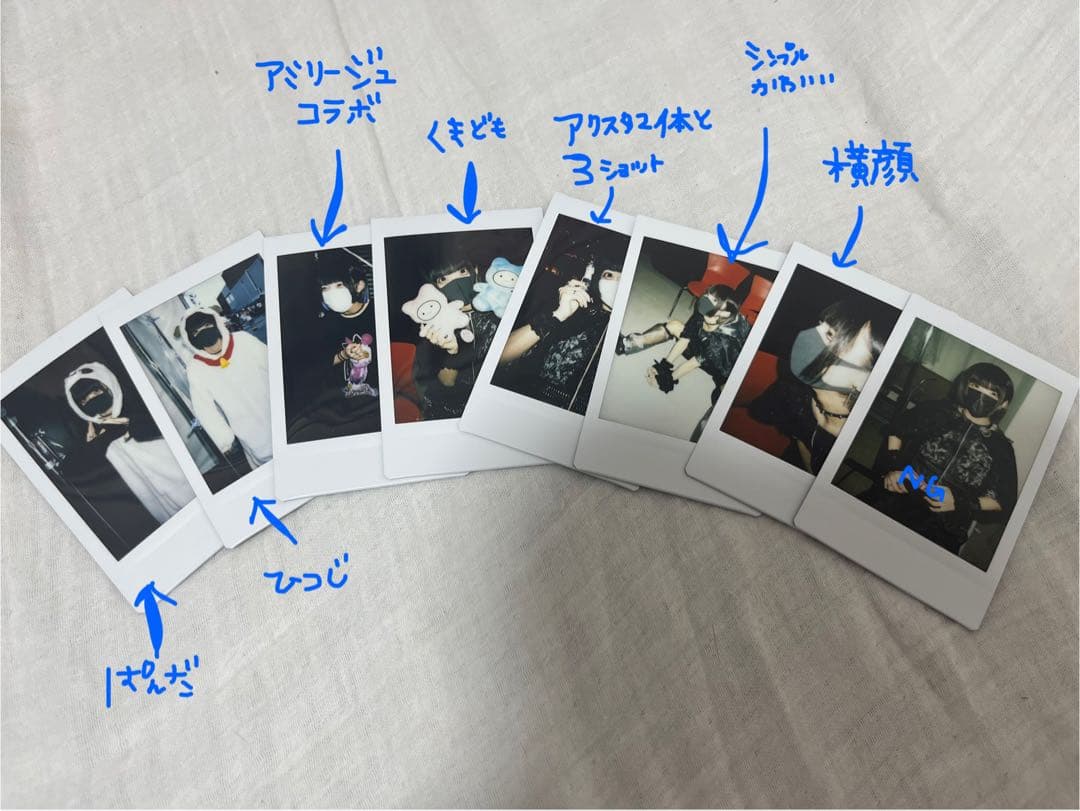 【1枚350円〜1000円】猫猫猫はう ZOCX チェキ