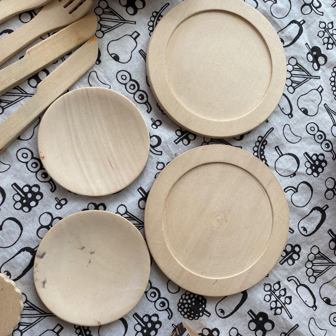 MILAN 木製おままごと　ケーキセット　木のおもちゃ