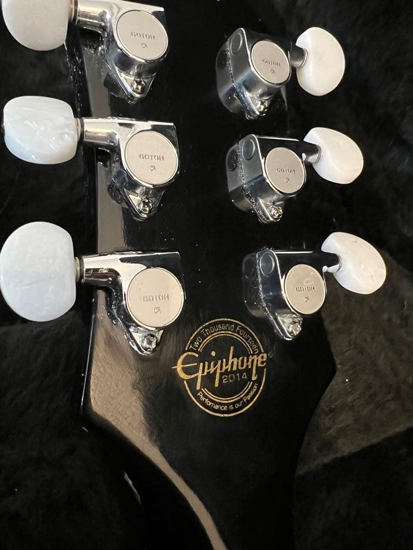 EpiphoneレスポールLes Paul Standard Proロックペグ