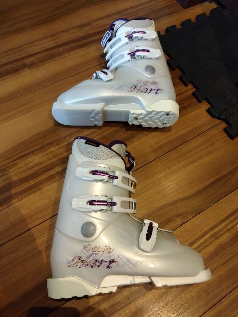 美品/HART/ティーンズ・レディース用/スキーセット/メンテ・WAX済み✔