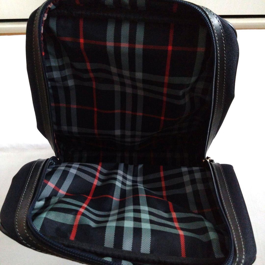 Burberry's ネイビー シューズバッグ