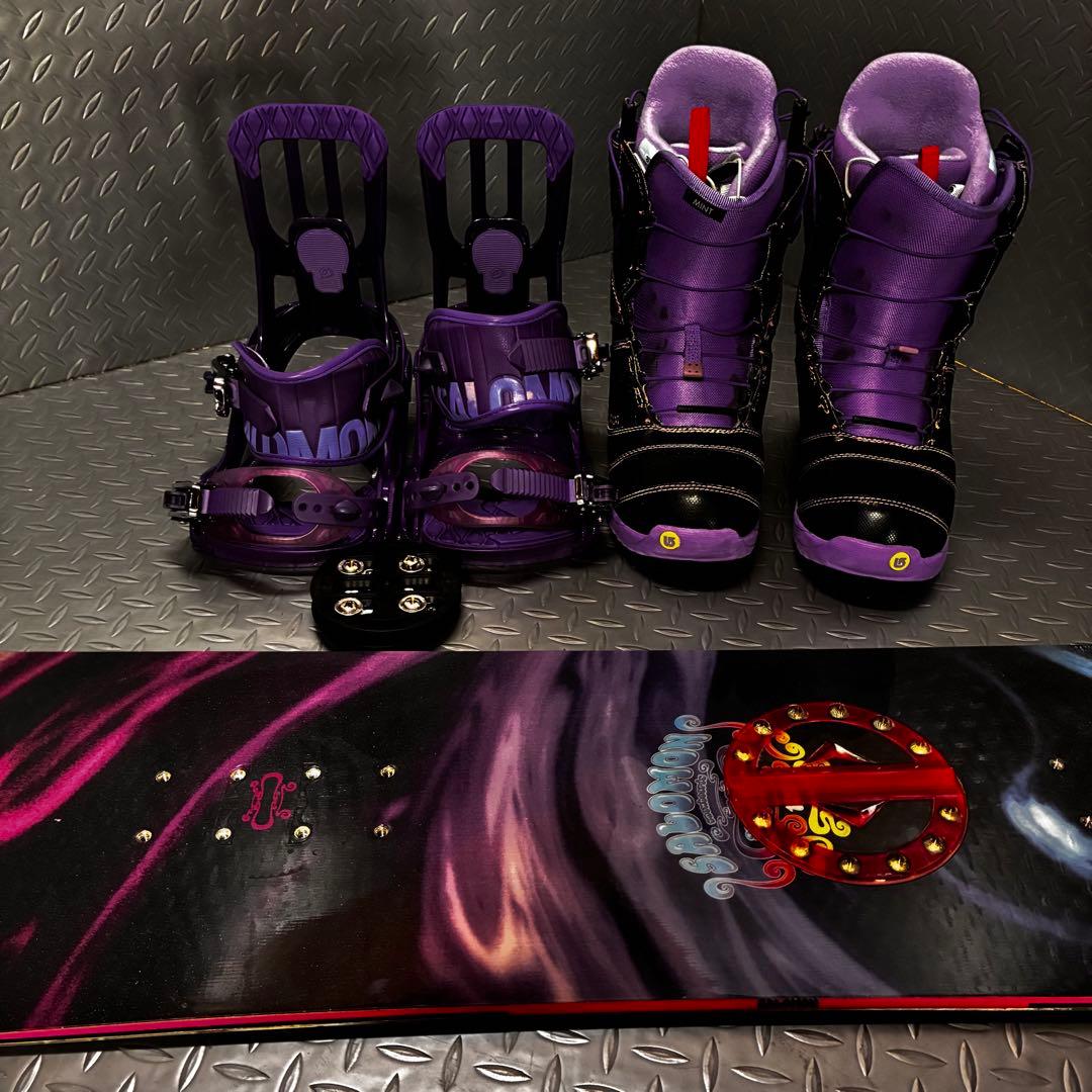 【レディース】サロモンSEQUENCE 139cm ブーツ付き 初心者セット