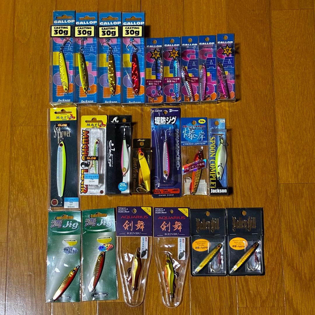 新品未使用　メタルジグ　まとめ売り