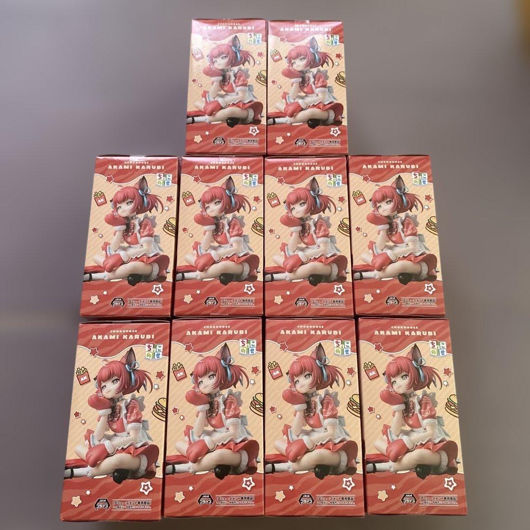 赤見かるび ちょこのせプレミアムフィギュア 10個セット