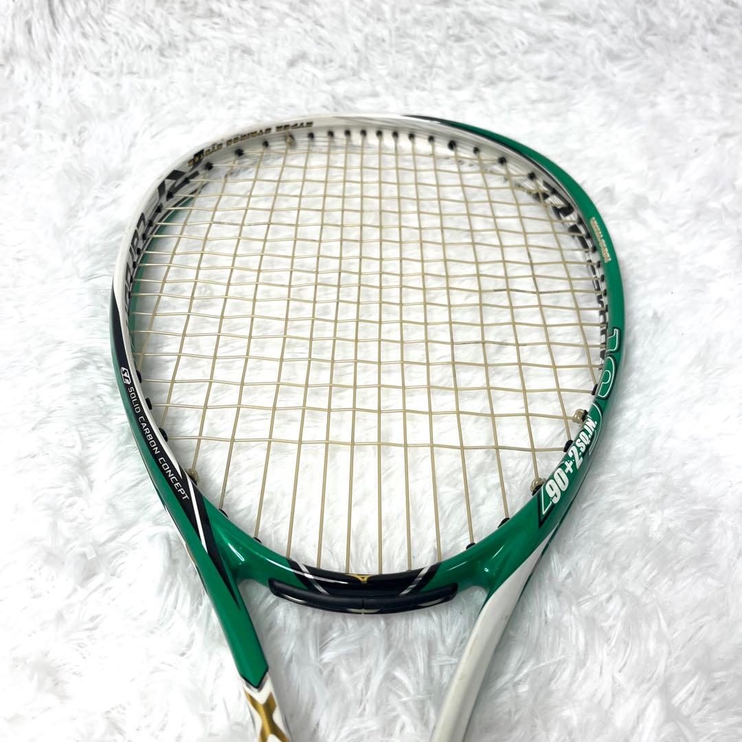 【美品】ミズノ XYST TT 1Uソフトテニス ラケット MIZUNO 前衛用