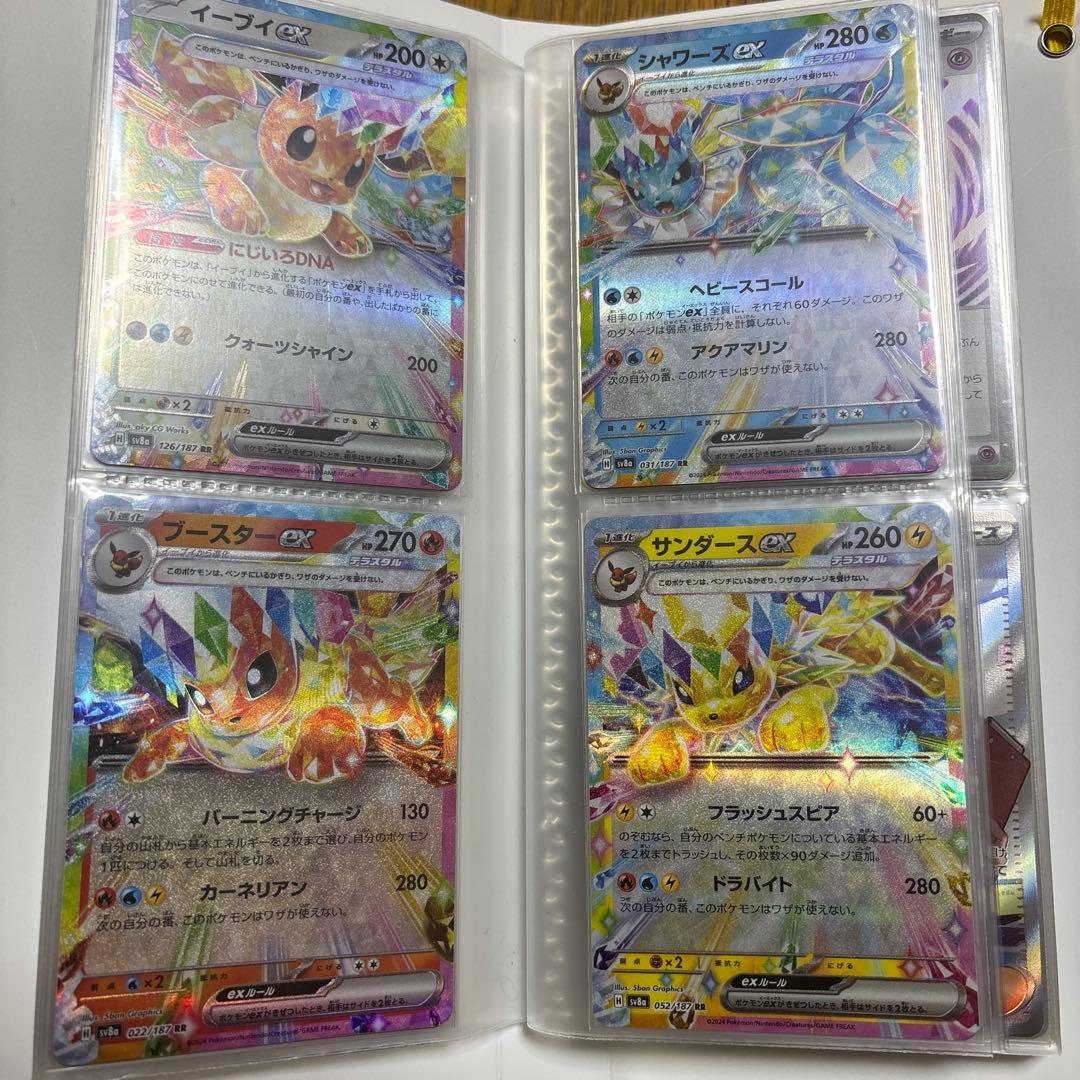 ポケモンカードセット ポケカ　カード80枚　ファイル2冊付き