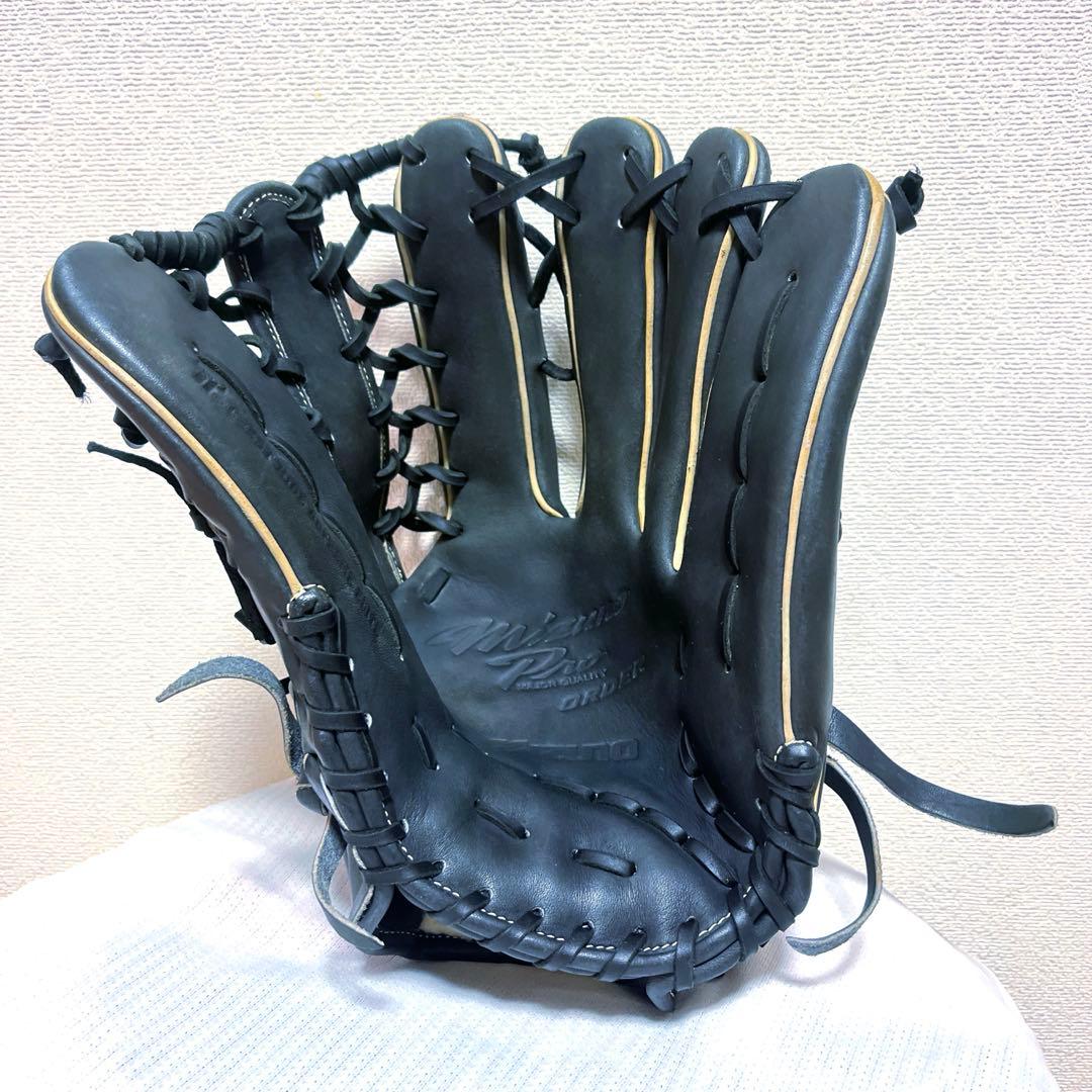 ミズノプロ 硬式 外野 イチロー グローブ 野球 ビックM シルバーラベル