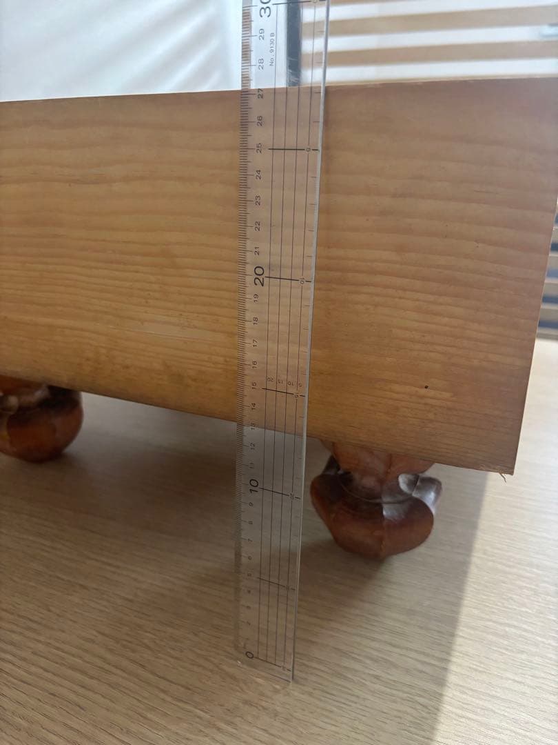 木製囲碁盤 標準サイズ 丸脚デザイン