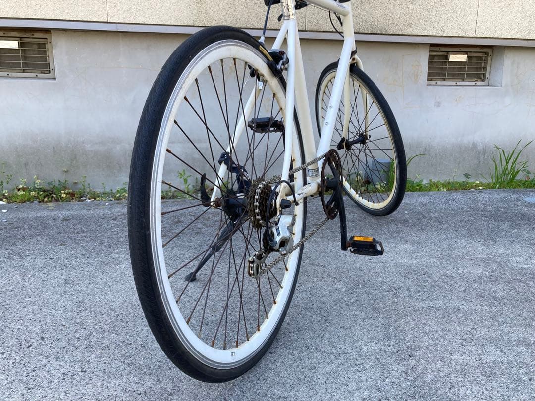 トーキョーバイク TOKYOBIKE SPORT 9s チェーン新品 サドル固着