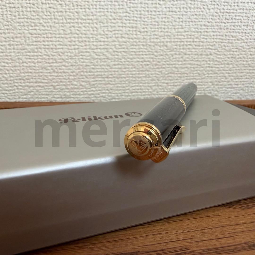 【貴重・廃盤】Pelikanペリカン万年筆m300緑縞