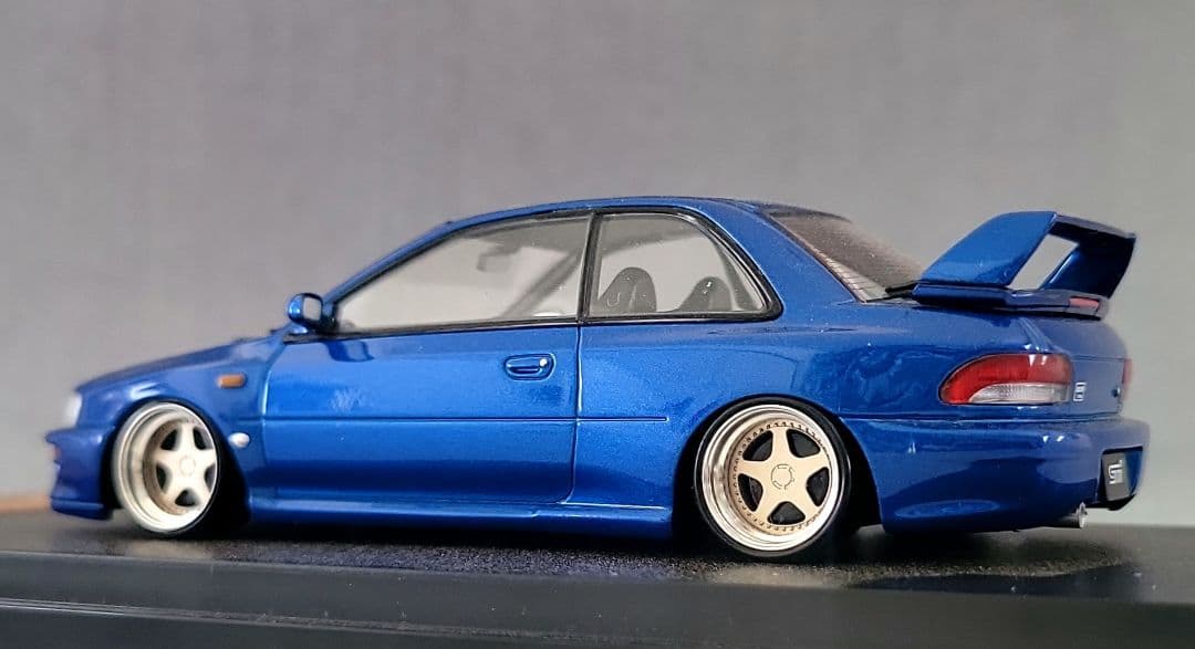 1/43　スバル　インプレッサ改　OZフッツーラ　アルミ製　深リム