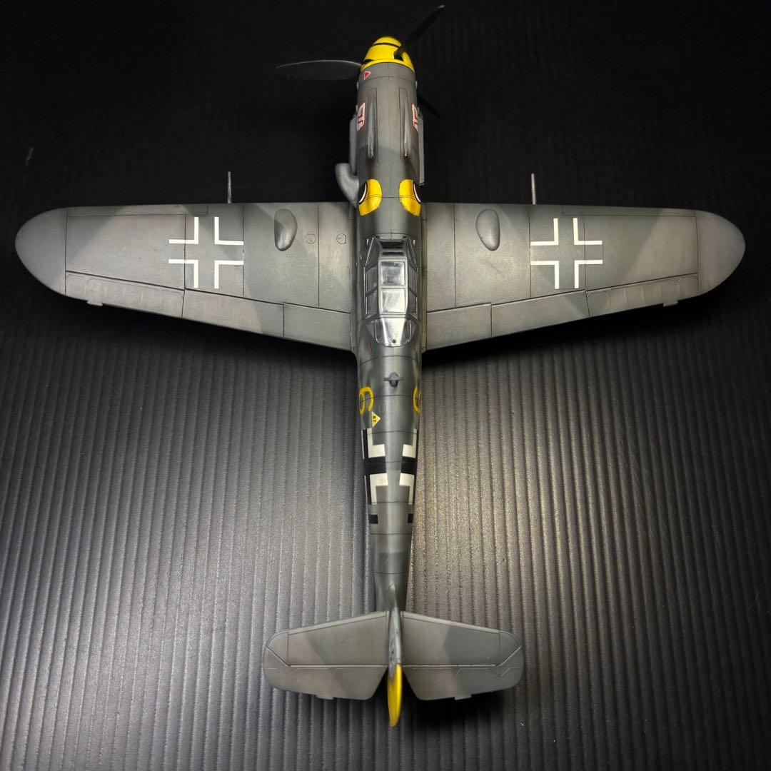 メッサーシュミットBf109G 1/48プラモデル完成品