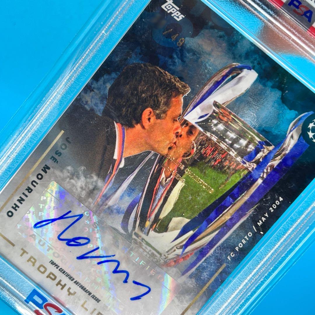 世界49枚限定！Topps MOURINHO モウリーニョ 直筆サイン PSA