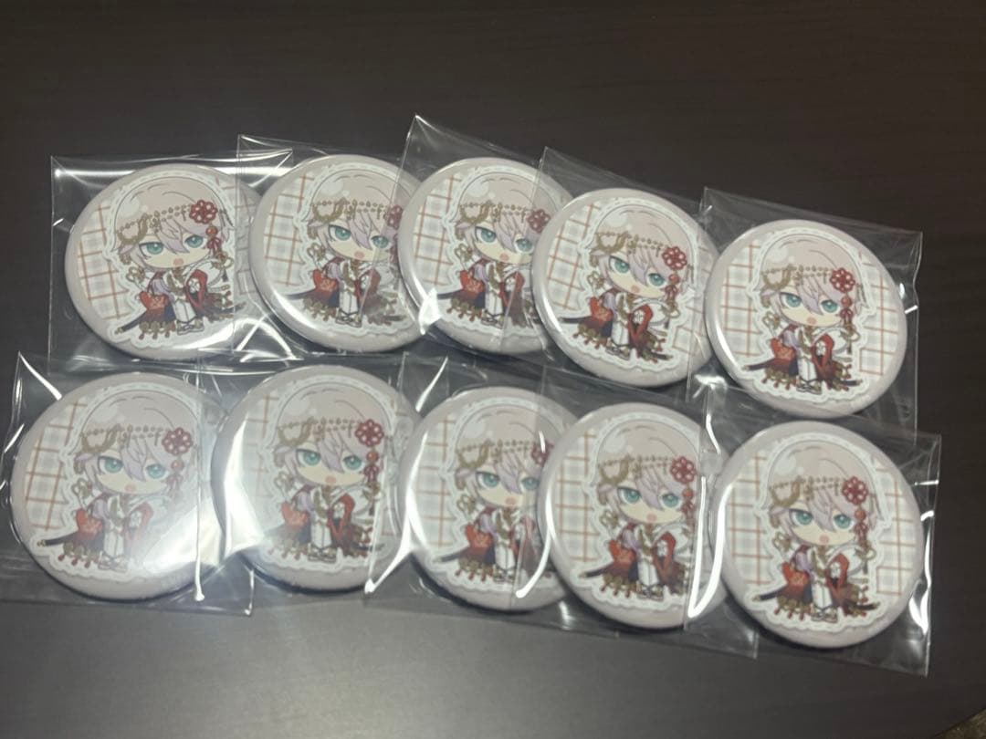 コンパス　鬼ヶ式うら　ホーム缶バッチ 10個セット