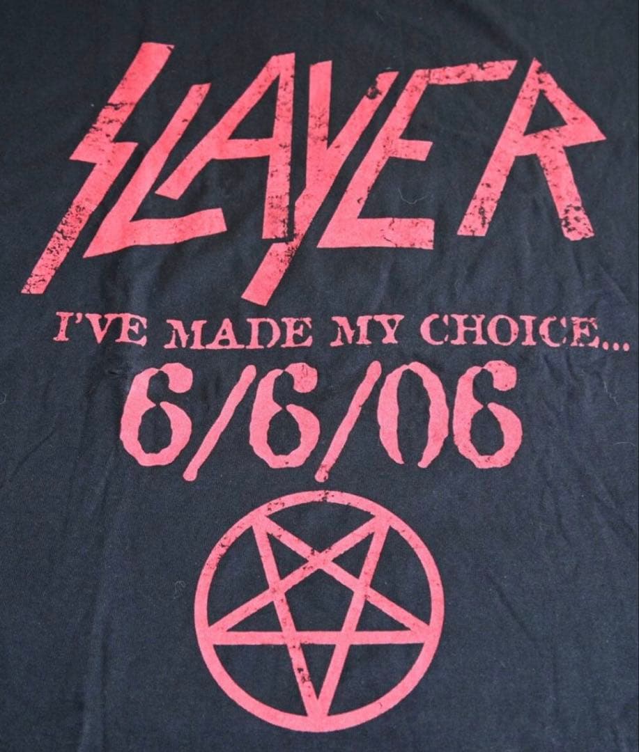 SLAYER I'VE MADE MY CHOICE... Tシャツ XXL