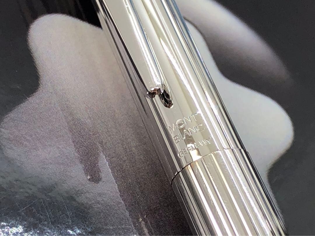 ⭐️モンブラン製⭐️金運アイテム⭐️頂点の総プラチナ張り⭐️ノブレスモデルNo1157⭐️