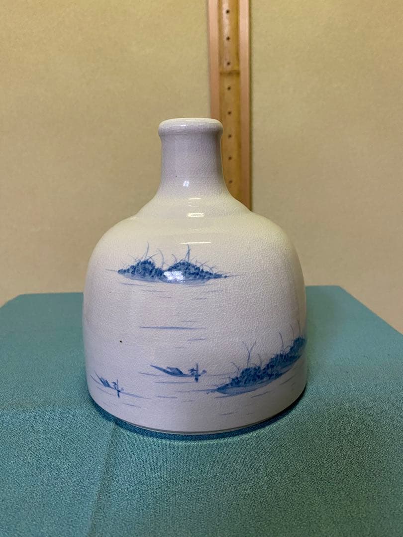 茶道具/花入 尾戸焼 土居庄次 造