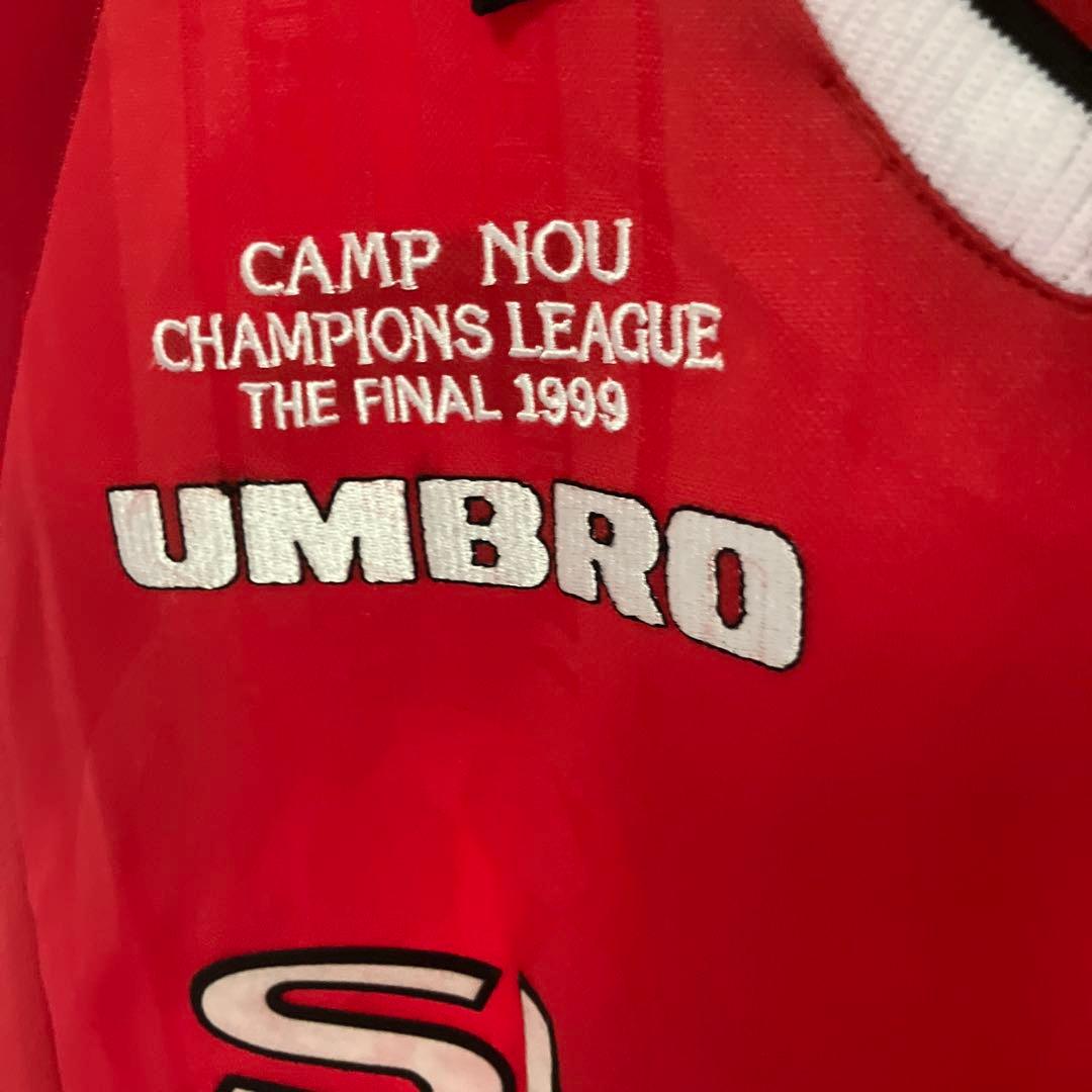 Umbro マンチェスターU ベッカム 1999 レッド
