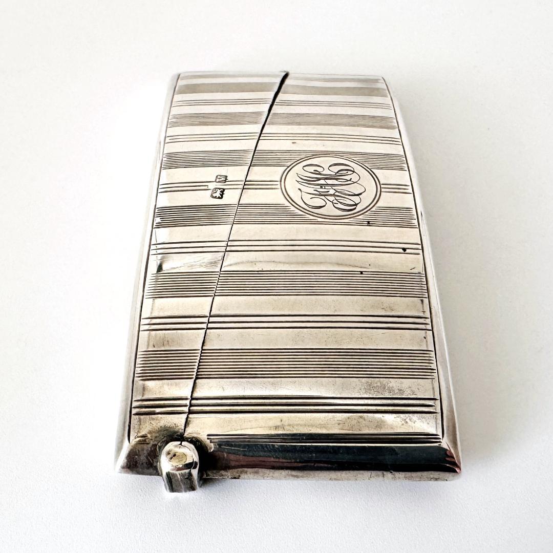 ★英国★1920年代/純銀製/カードケース/イギリス/925/バーミンガム