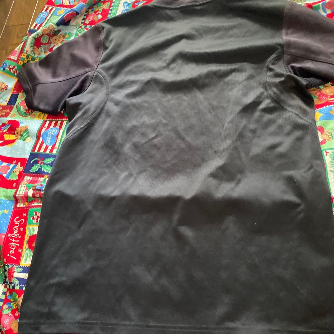 adidas ALL BLACKS ラガーシャツ S☆レア☆中古☆NＺで購入