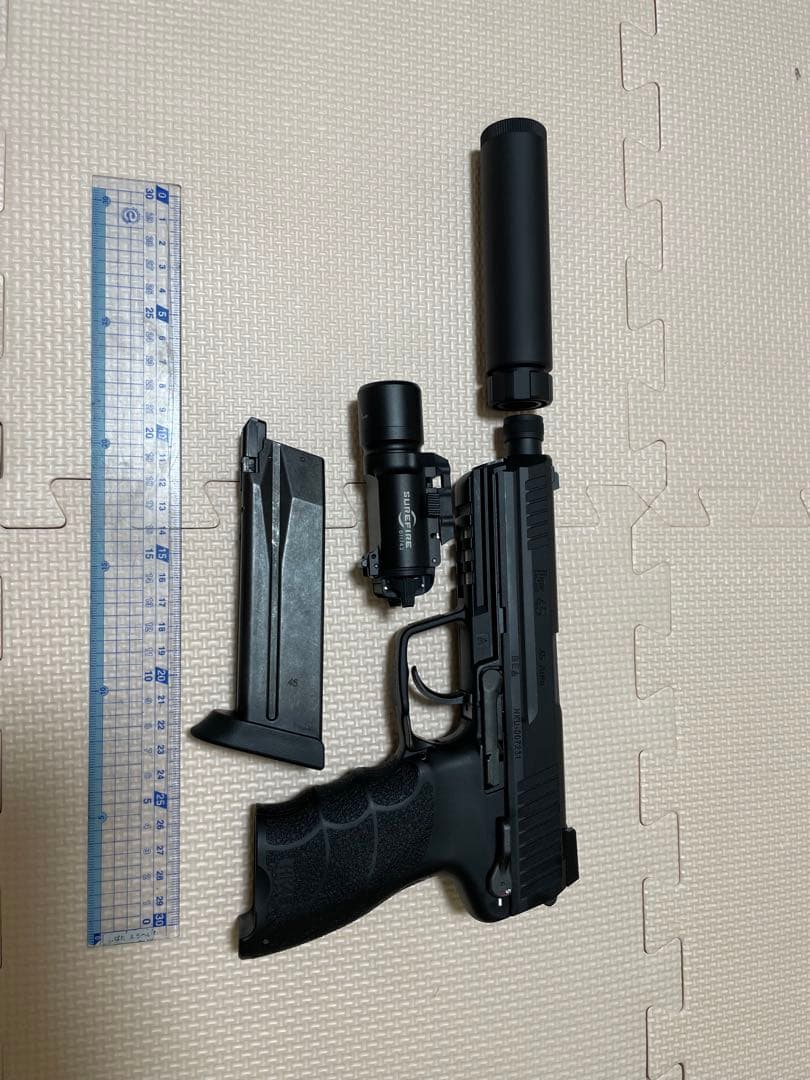 東京マルイ HK45 tactical and black （ガスガン）