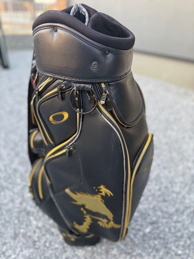 p*s様 Oakley オークリー キャディバッグ 黒/金