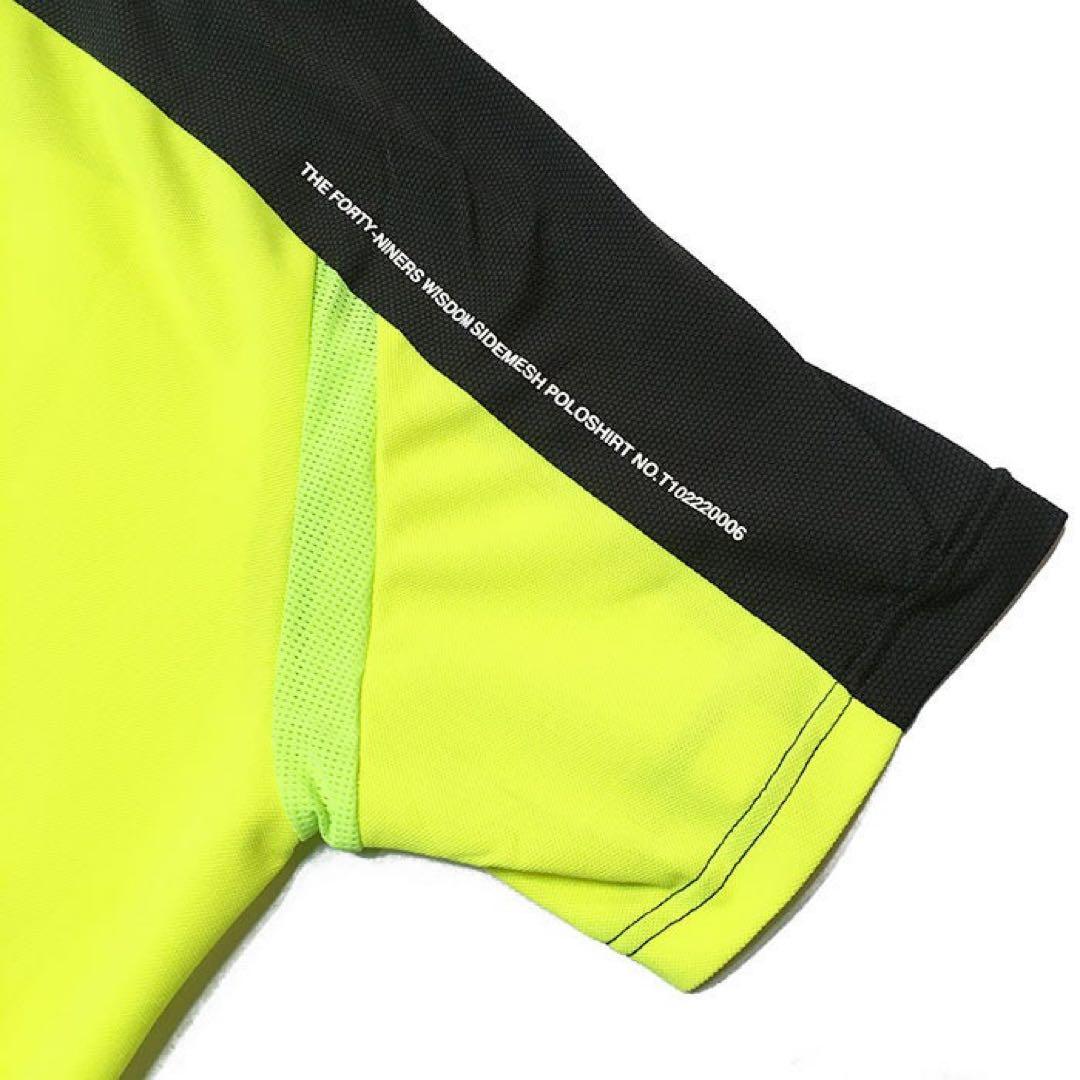 TFW49 蛍光イエローポロシャツ 半袖