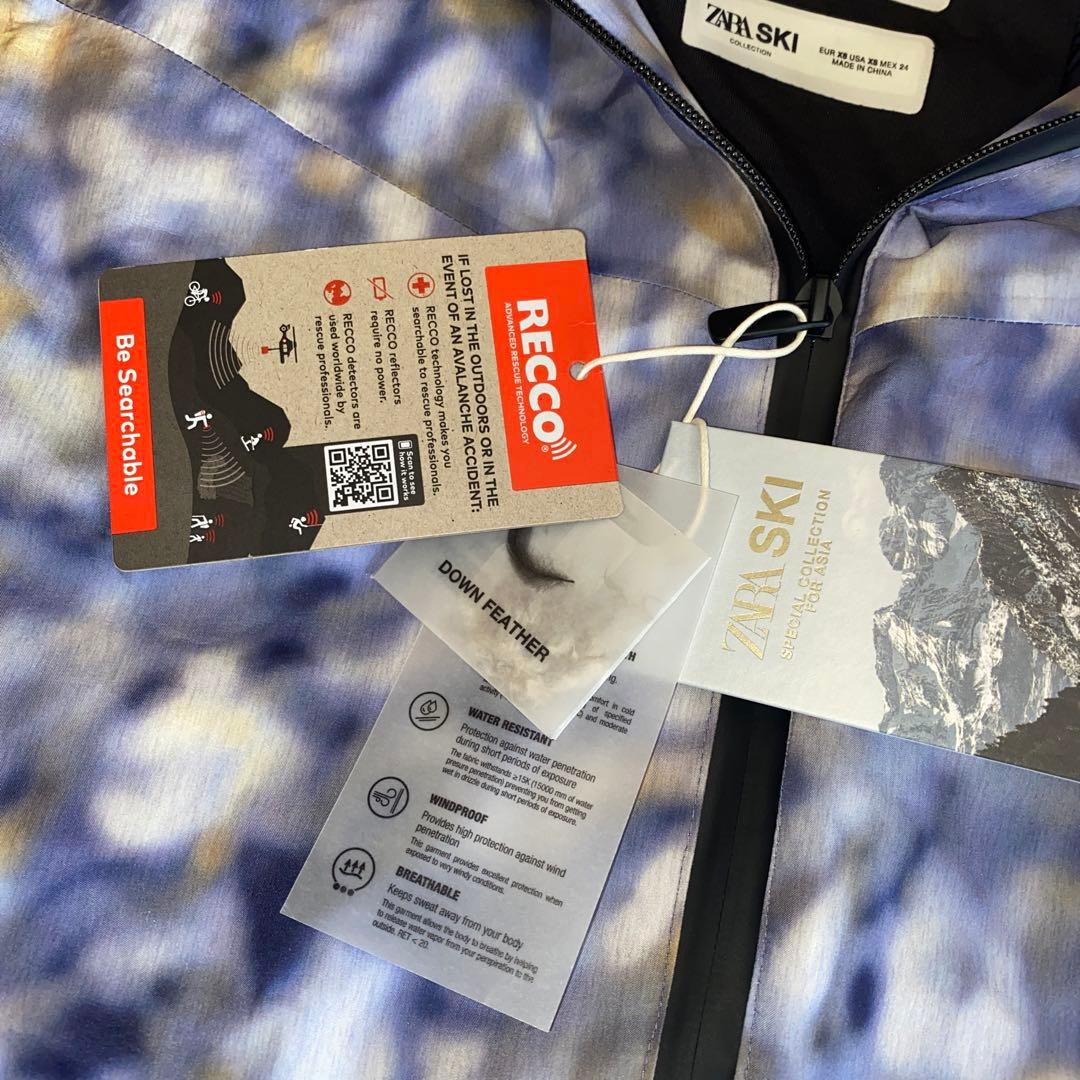 zara ski collection スキーコレクション　ジャケット