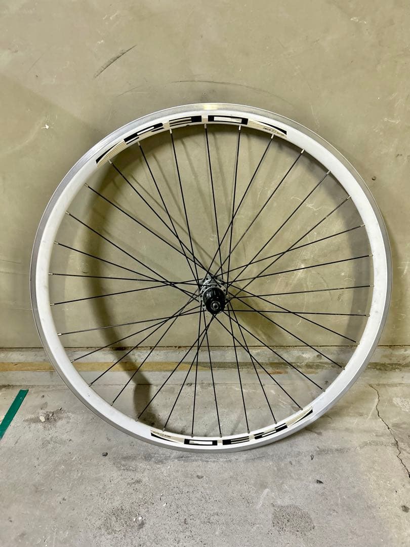 ◆ホワイトリムがカッコいい！◆シマノ製ホイール後輪のみ重量1.15kg