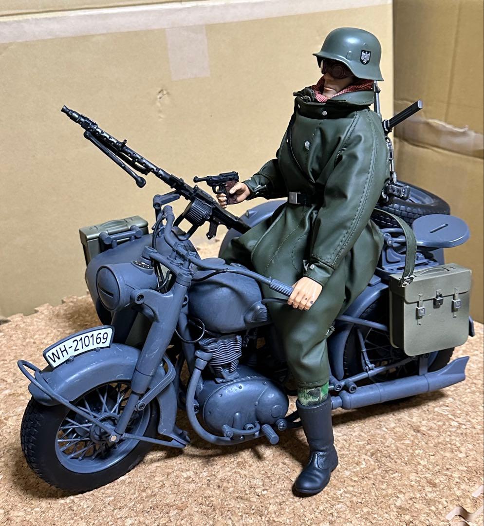 21st century toys 1/6 ドイツ軍　サイドカー 兵士付き