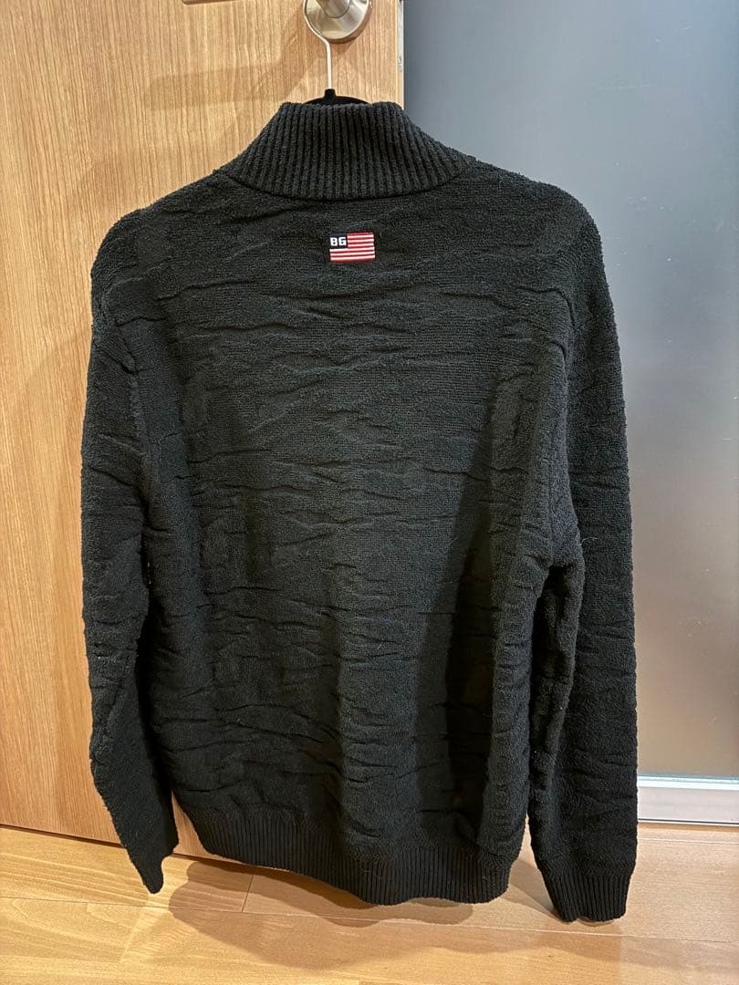 ブリーフィング　ニットジャケット　黒L