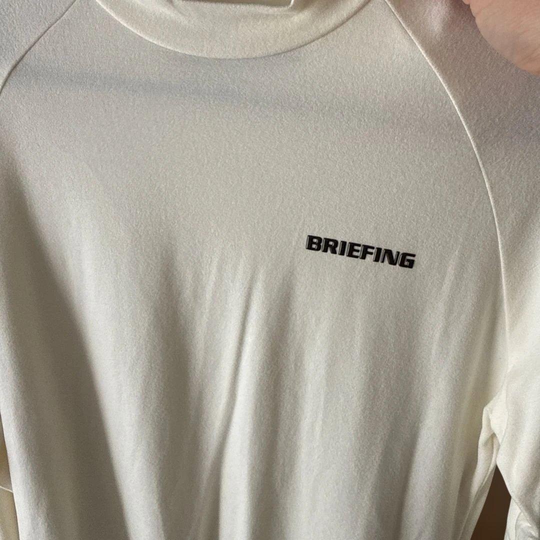 BRIEFING 長袖シャツ クリーム