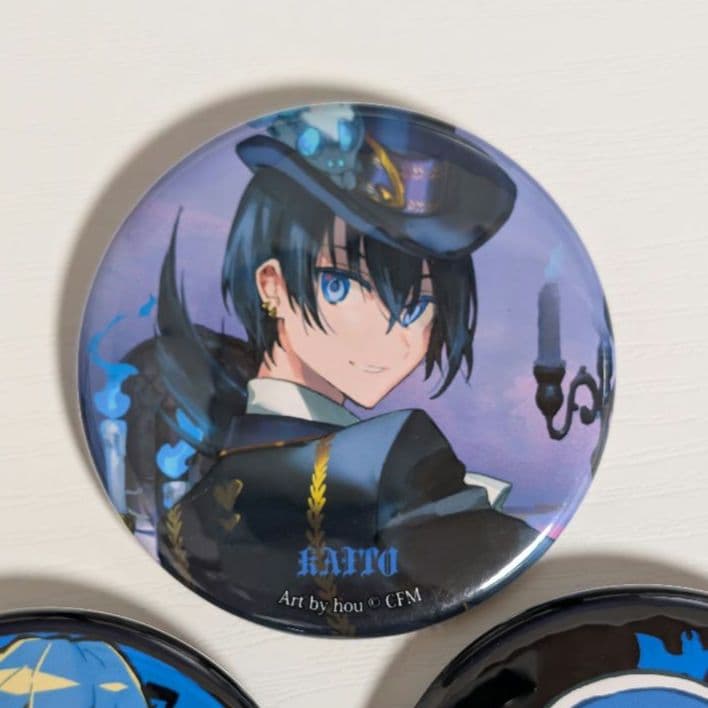 KAITO 缶バッジ Halloween Mad Tea Party 初音ミク