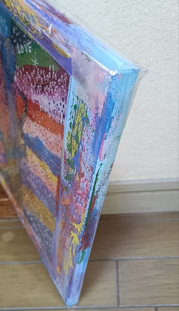 【 RA superstar 】2017年制作 ジャズ風アート(直筆サイン入り)