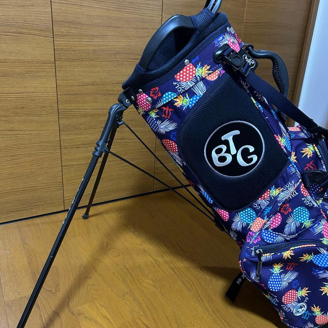 わけあり★BTG パイナップル柄 キャディバッグ