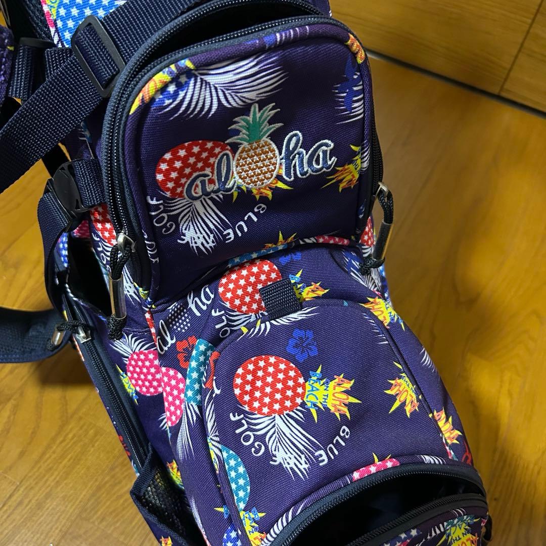 わけあり★BTG パイナップル柄 キャディバッグ