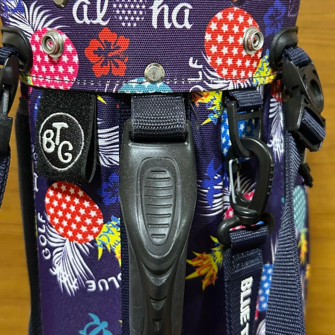 わけあり★BTG パイナップル柄 キャディバッグ