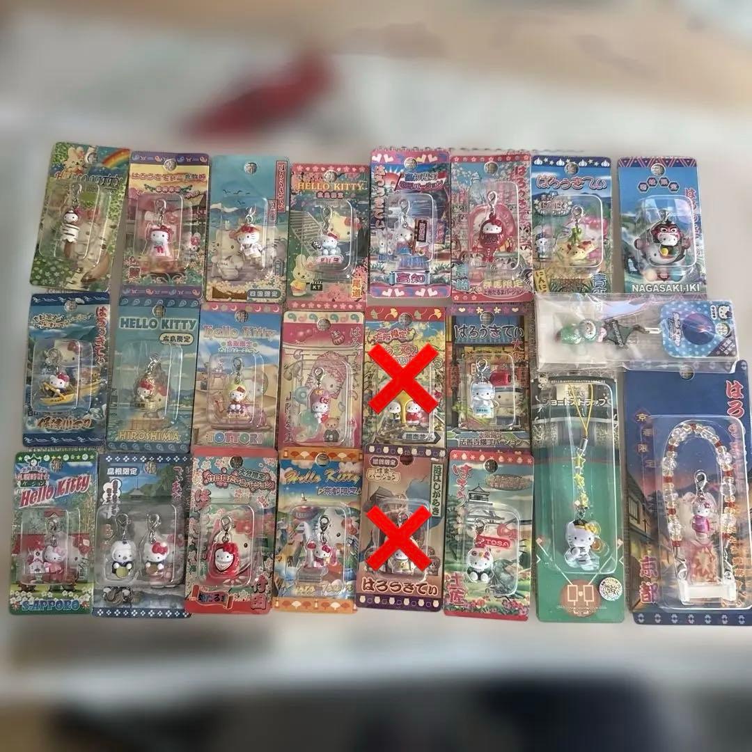 ハローキティ ストラップ 21個セット