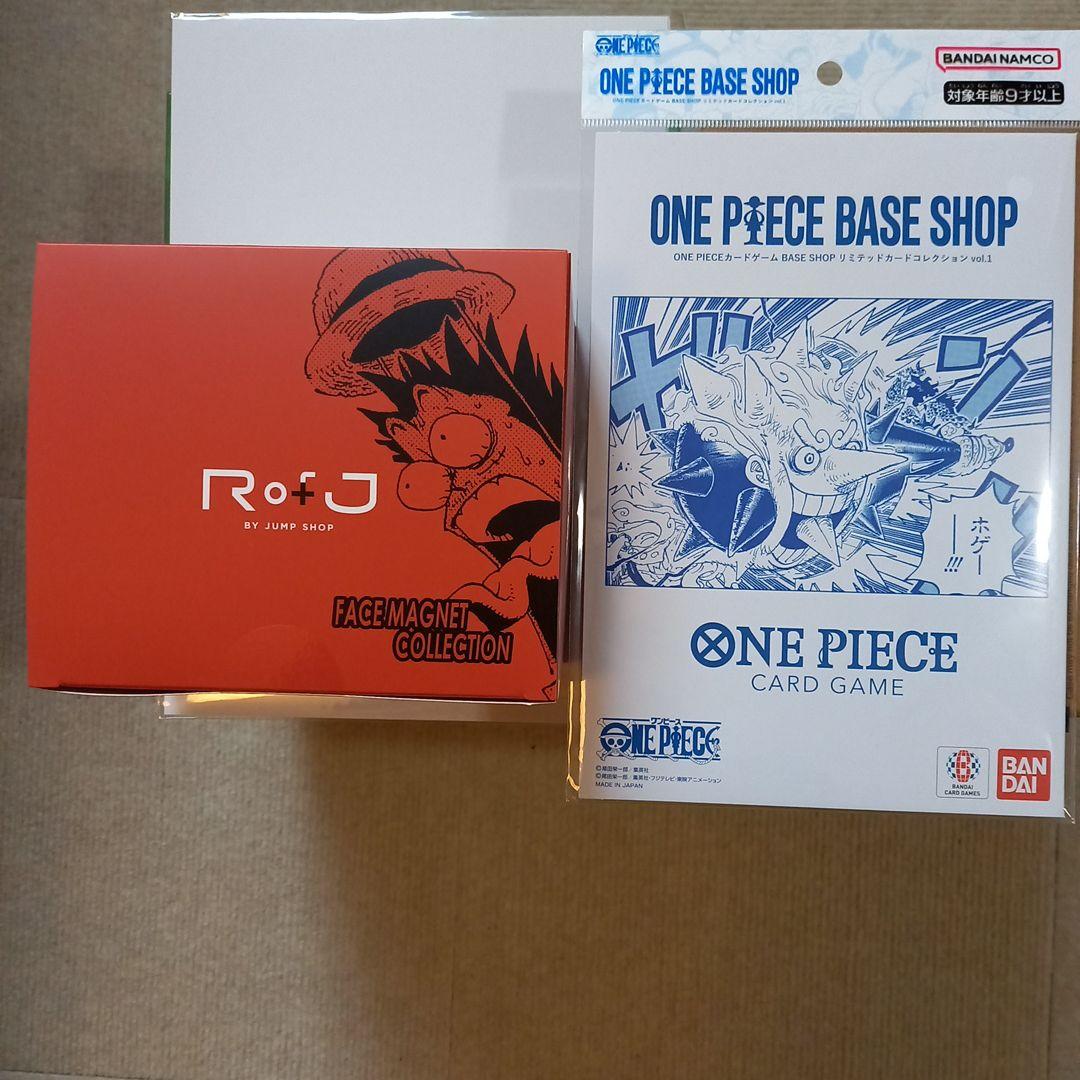 RofJ ONE PIECEびっくり顔マグネット　ワンピースカード付き