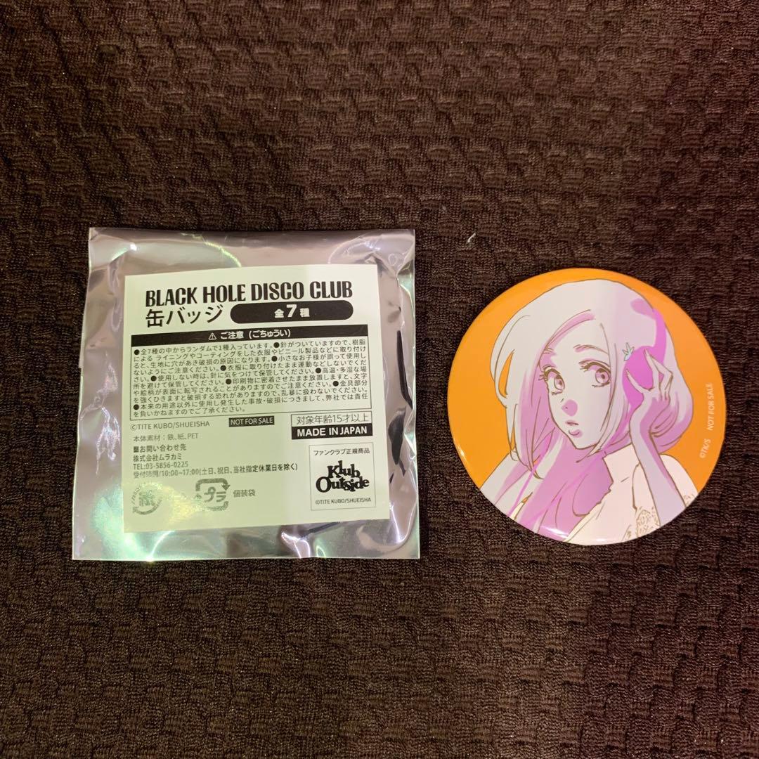 BLEACH BHDC DISCO おにぎりファンクラブ 缶バッジ 全7種セット