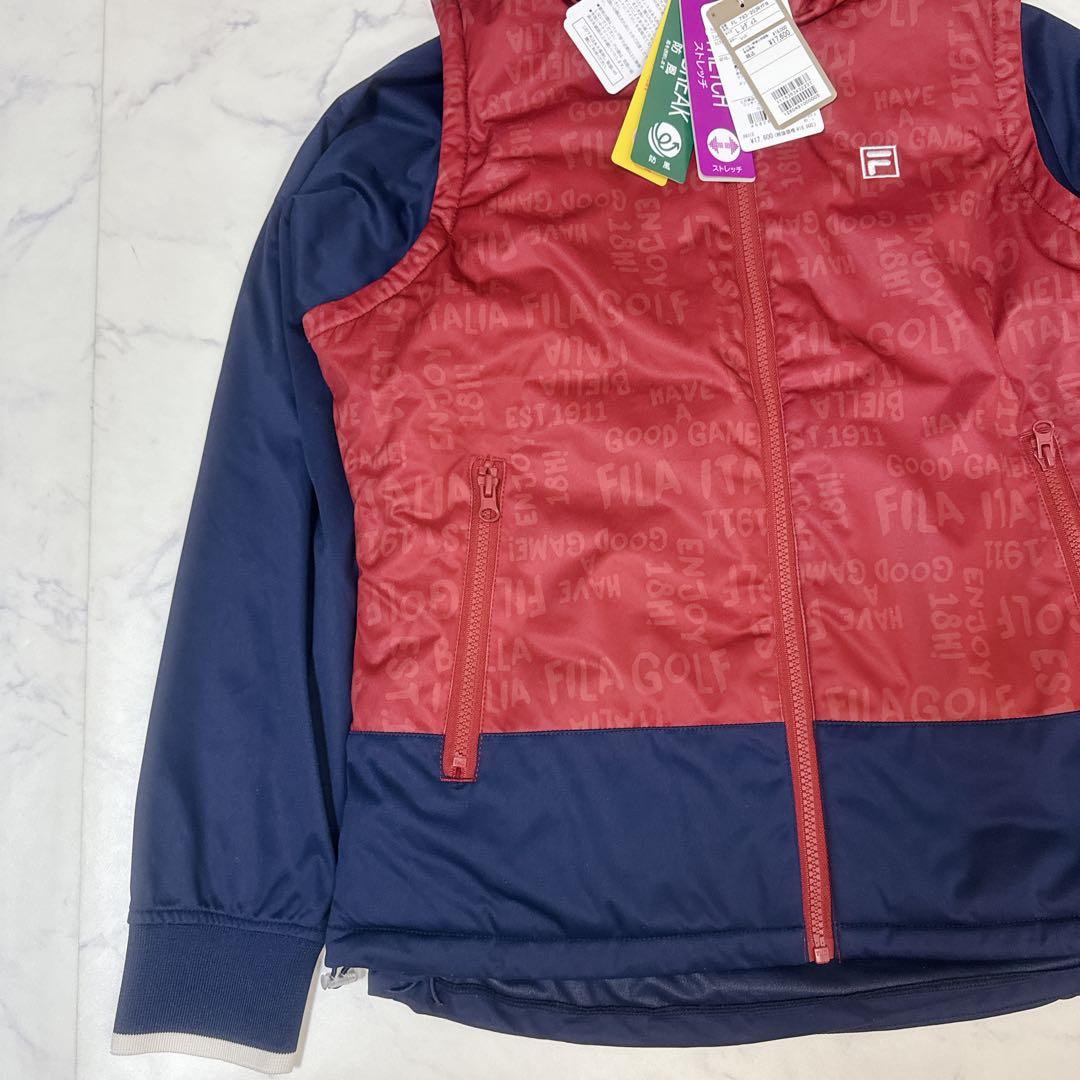 ✨新品✨FILAウインドバリア フルジップ ブルゾン + 中綿ベスト セット