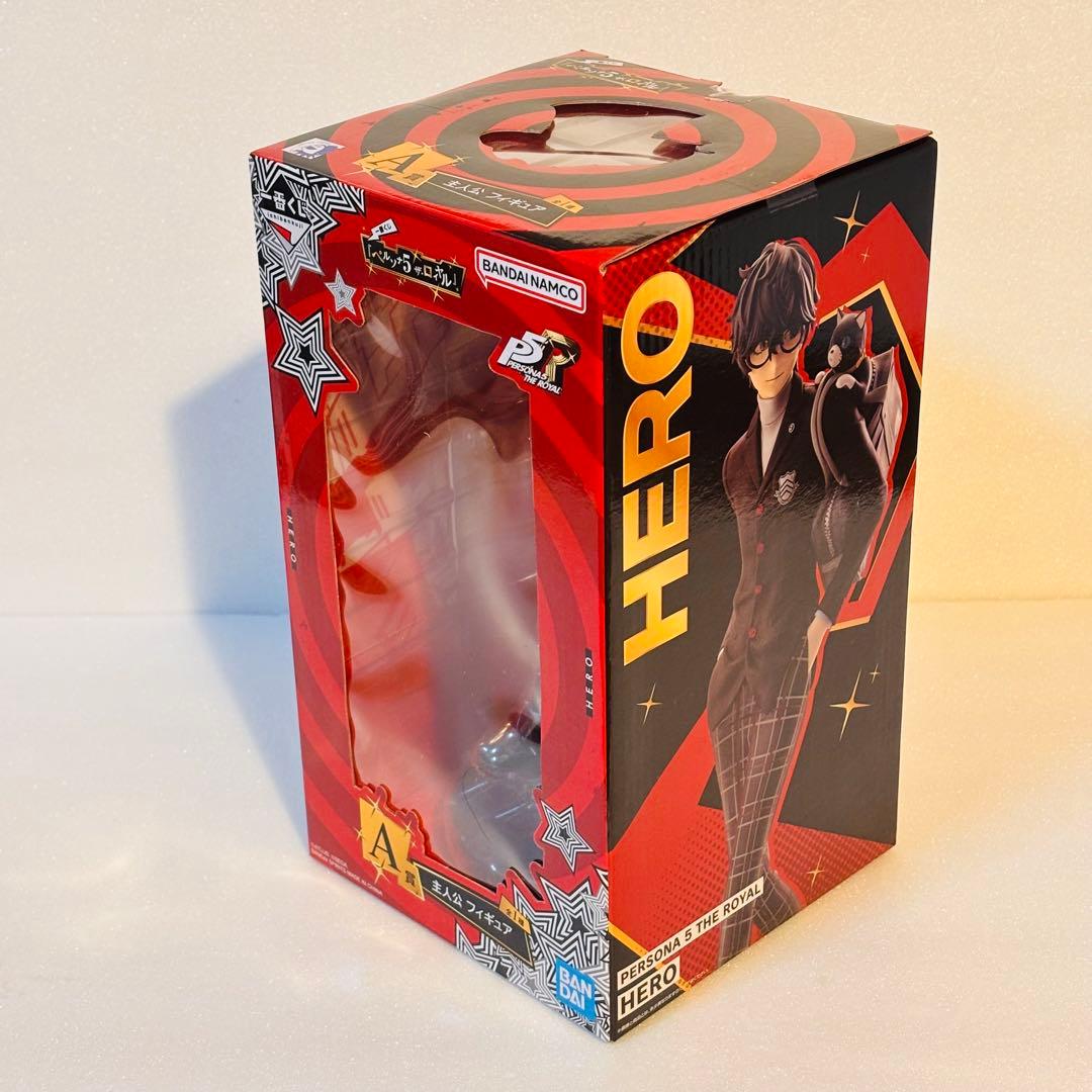 一番くじ ペルソナA賞 主人公 フィギュア＋ラストワン賞 ジョーカー フィギュア