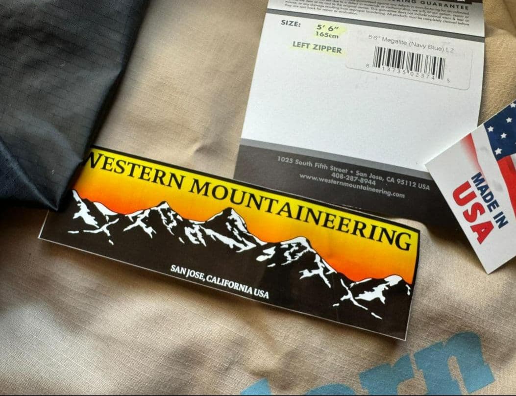 Western Mountaineering MegaLite 寝袋