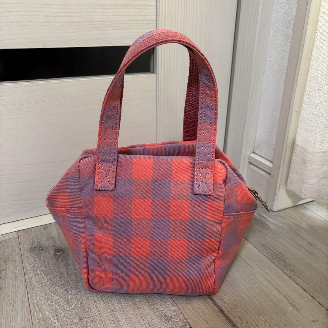 パーリーゲイツ ゴルフ カートバッグ ピンクチェック 新品未使用 ファスナー付