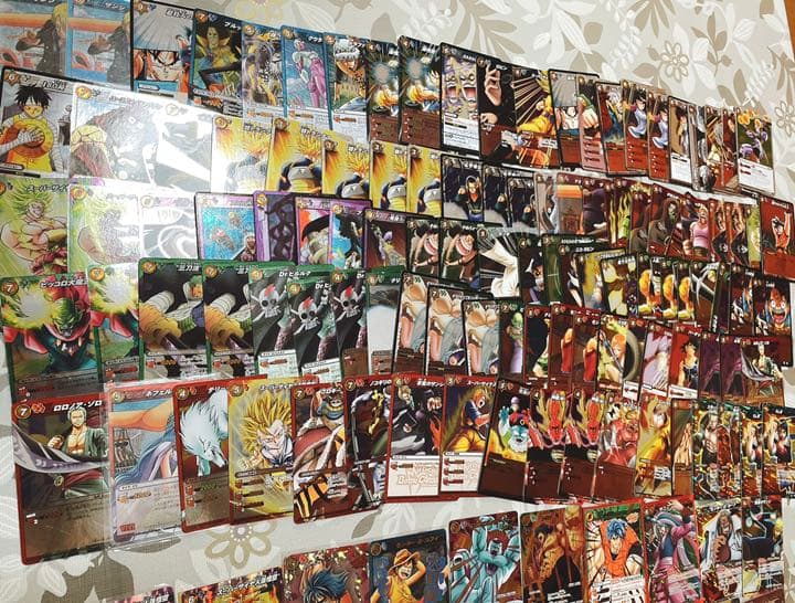 ミラバト キラカード  約120枚 (ONEPIECE、ドラゴンボール、トリコ)